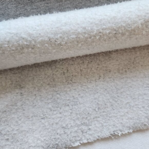 Gray Cropped Sweatshirt New York Floral Patches Upcycled Cute Casual Gym Sporty - Picture 9 of 11